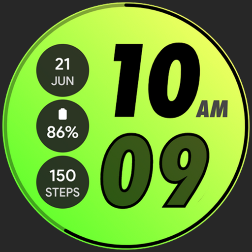 RUN 4: Watch face