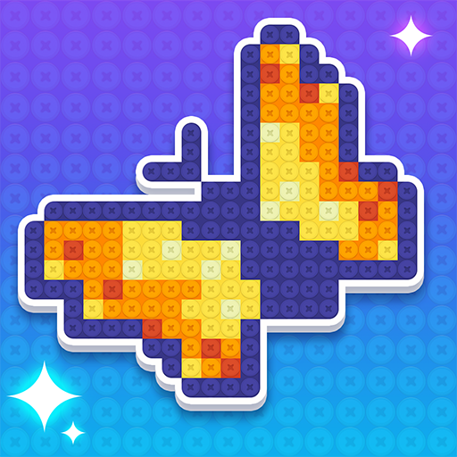 Screw Sorting: Pixel Art