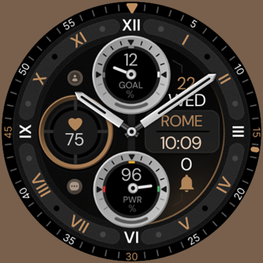 Dream 162 Bronze Watch Face