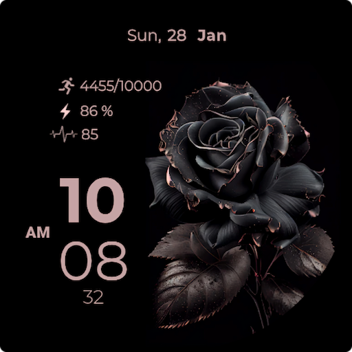Golden Rose - Watch Face