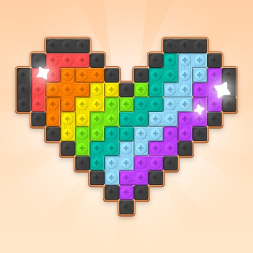 Wood Screw Sort: Pixel Puzzle