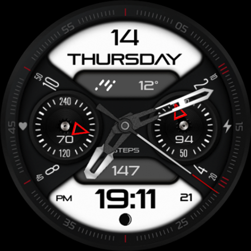 Hybrid Pro Watch Face