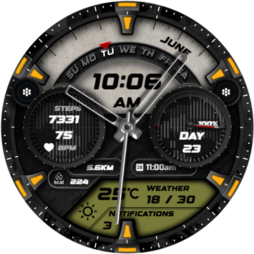 SXZ Hybrid Xtreme Watch Face