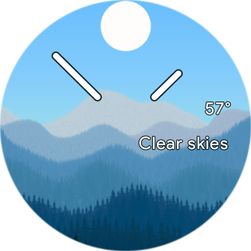 Horizon Forest Watch Face