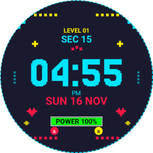 Pixel Art Watch Face