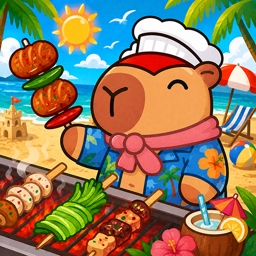 Skewer Sizzle: Food BBQ Sort