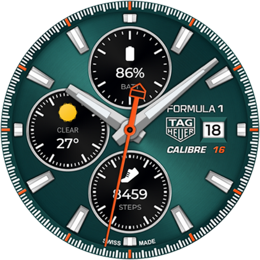 TAG HEUER CALIBRE Watch Face