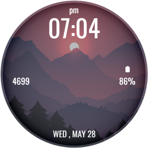 Mountain View WatchFace