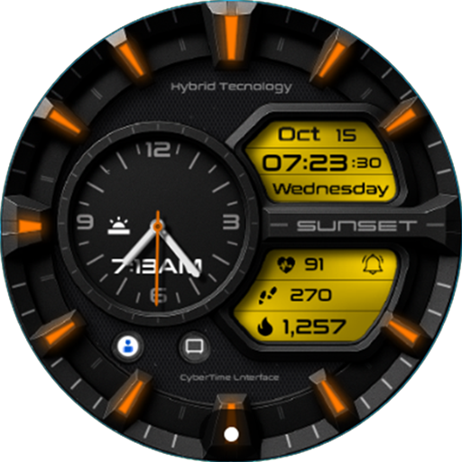 SXZ Hybrid Tech Watch Face