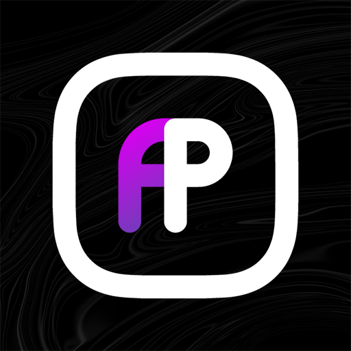 Aline Purple: linear icon pack