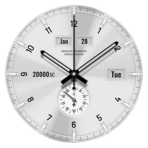 NW085: Analog watch face