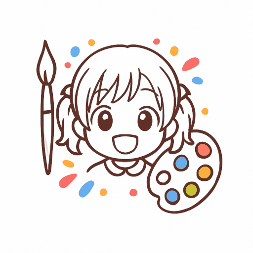 Chibi Coloring Book