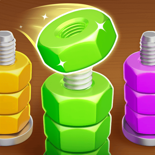 Nut Color Game - Sort Puz 3D
