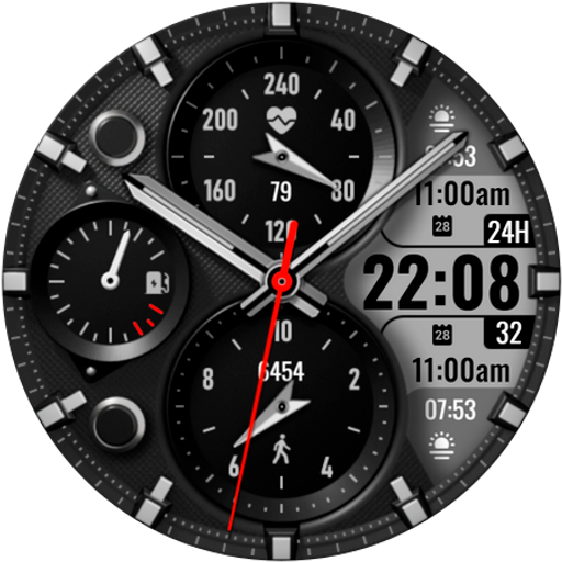 PT15 Hybrid Watch Face