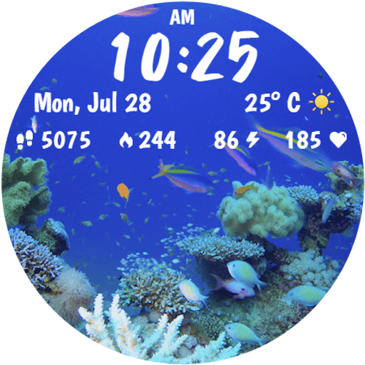Live Aquarium Watchface