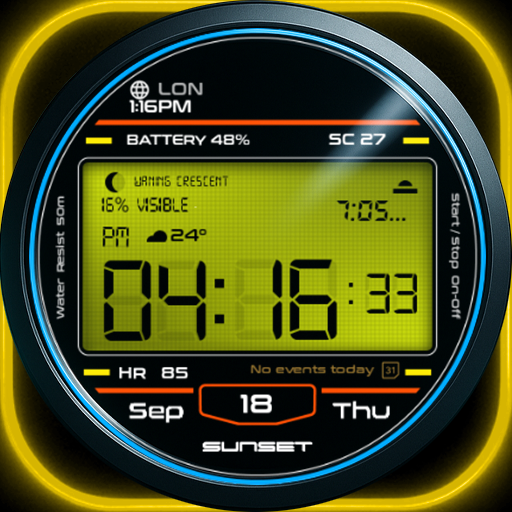 SXZ RetroDigits Watch Face