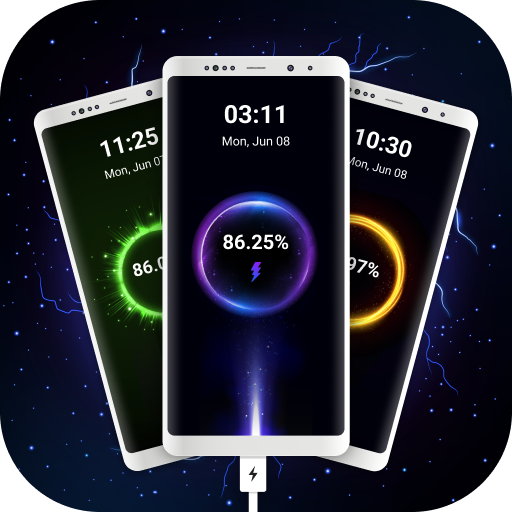 Battery Charging 3D Animation
