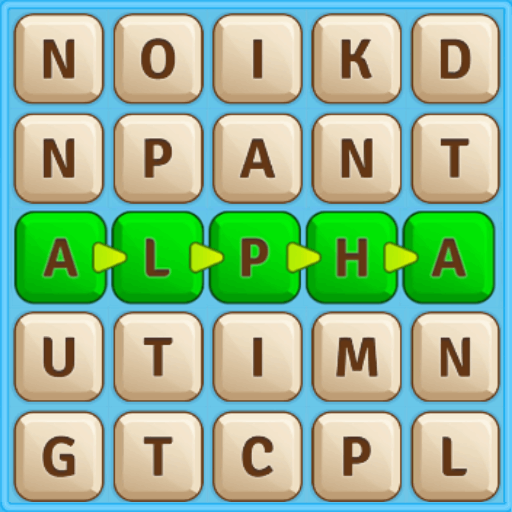 Alphabet Scape: search words