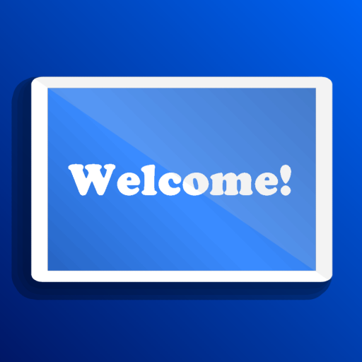 Simple Name Sign Welcome Board