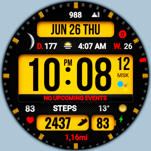 Dgt BigMod Informer Watch face