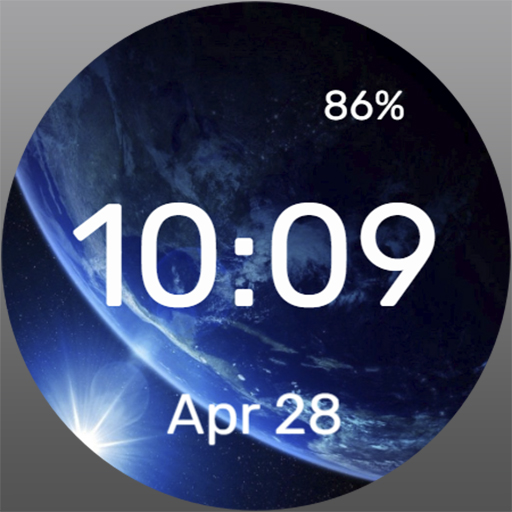Earth I am Jupiter Watch Face