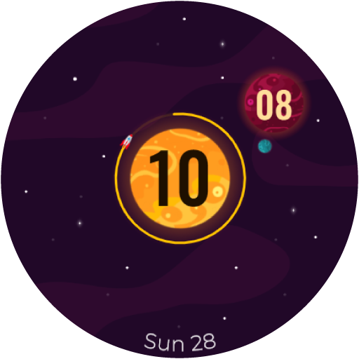 Time and Space - Watch Face