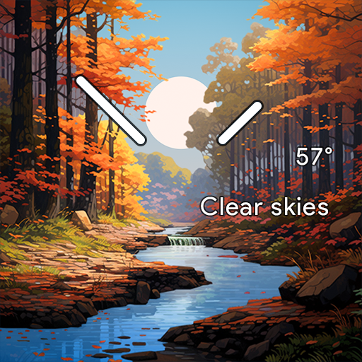 Autumn Creek Watch Face