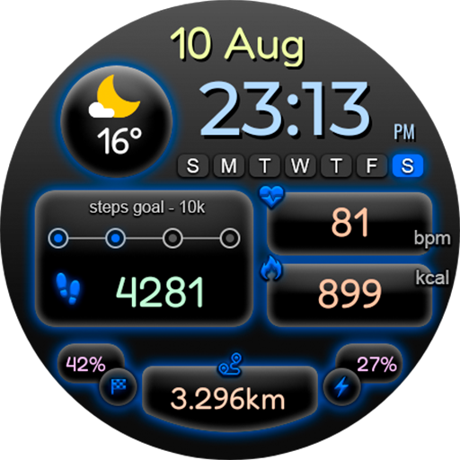 Digital Deefon Watch Face