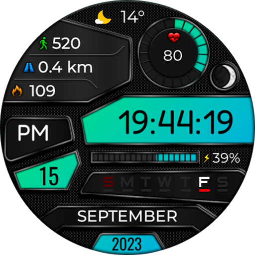 Digital Miqykof Watch Face