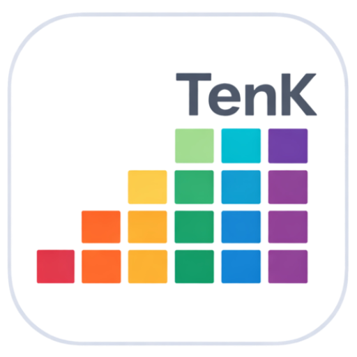 Tenk - 10,000 hours tracker
