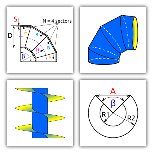 Flat Pattern Bend Calculator