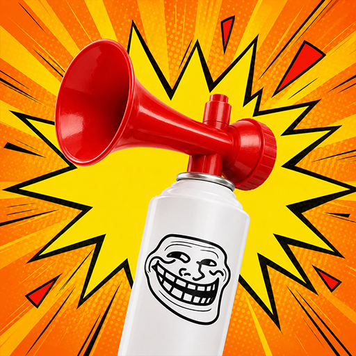 Prank sounds, air horn prank