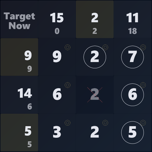 Sumplete - Number Sum Puzzle