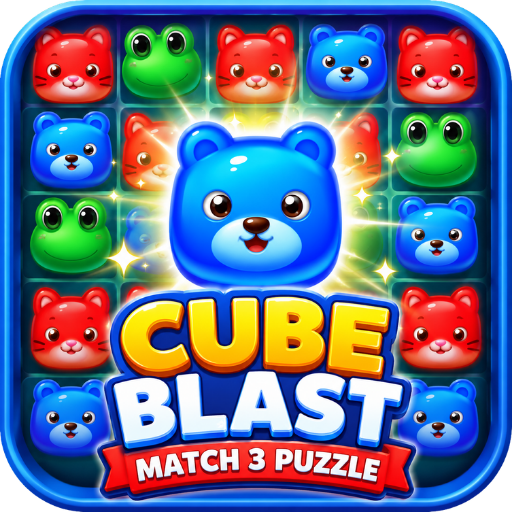 Cube Blast Match 3 Puzzle