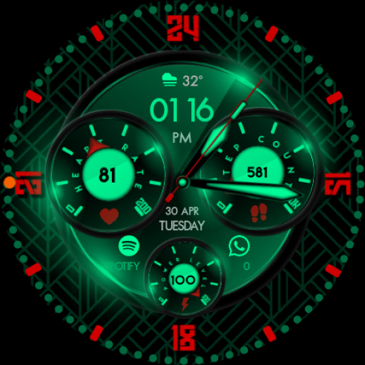 Legion Watch Face Nodeshaper