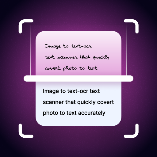 OCR Image To Text Scanner