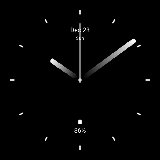 Simple Analog Watch Face
