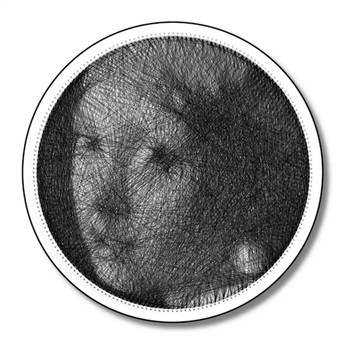 Photo String Art Maker