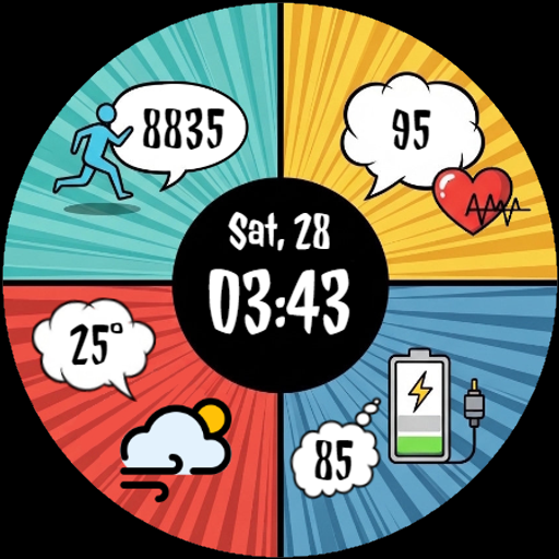 Digital Watchface Comic 2