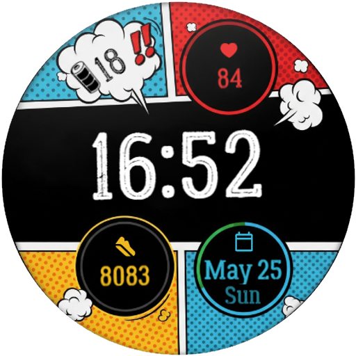Digital Watchface Comic 1
