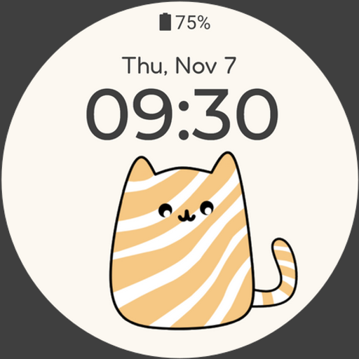 Cute Cat Watch face WF1