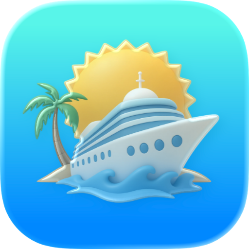 Cruise Ship Time and Countdown